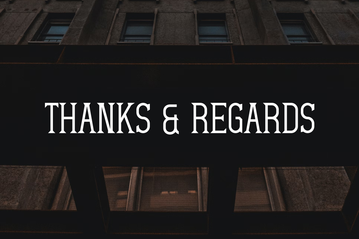 Gorarrow - Font, a Serif Font by artchiles_design (Photo 5 of 5)