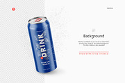 500ml Drink Can with Drops Mockup, a Product Mockup by HelenStock (Thumbnail 6 of 9)