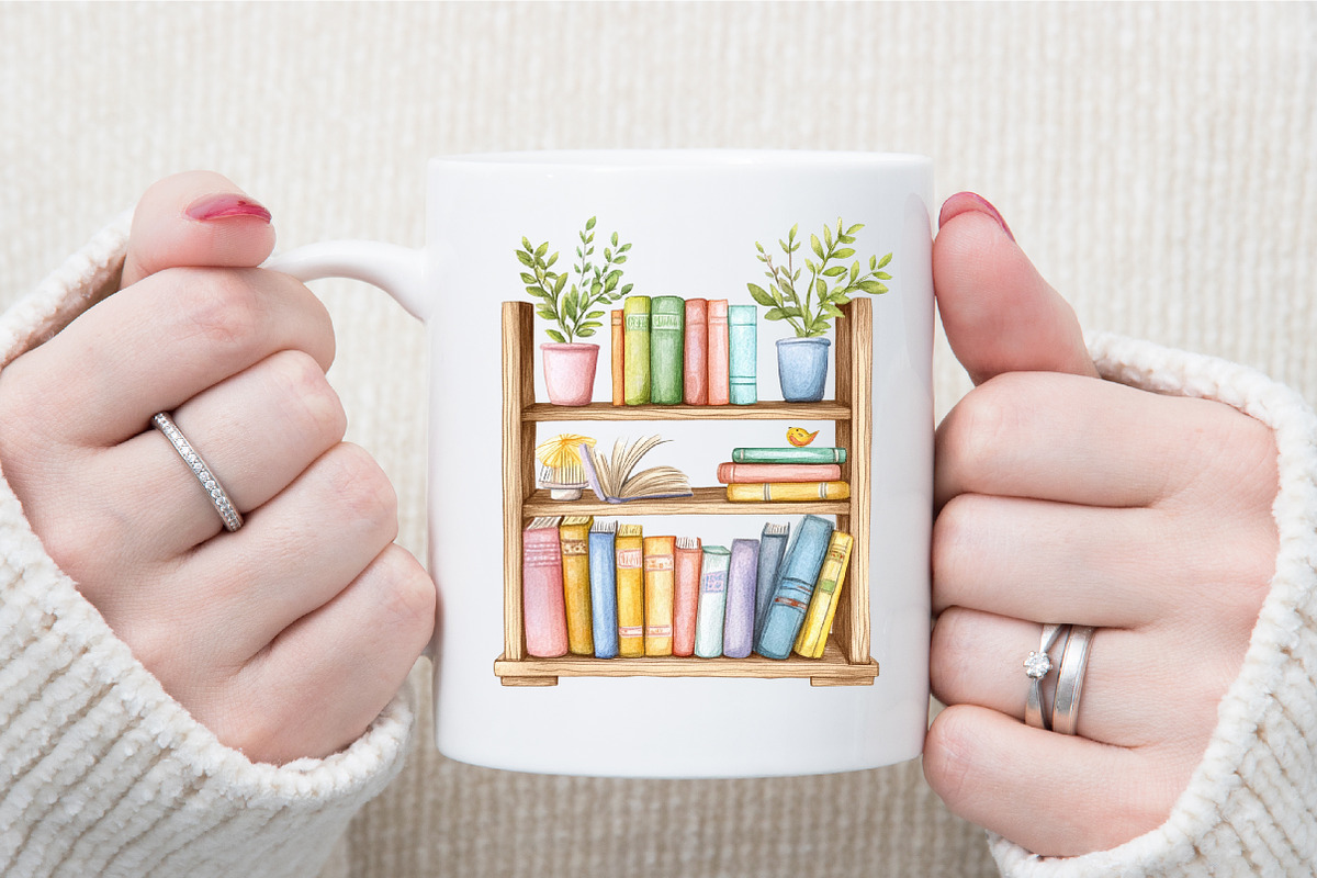 Coquette Summer Reading Clipart, an Illustration by Sublimation Artist (Photo 5 of 6)