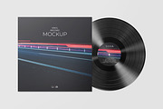 Vinyl Record Mockup 3, a Packaging Mockup by KIPET (Thumbnail 2 of 15)