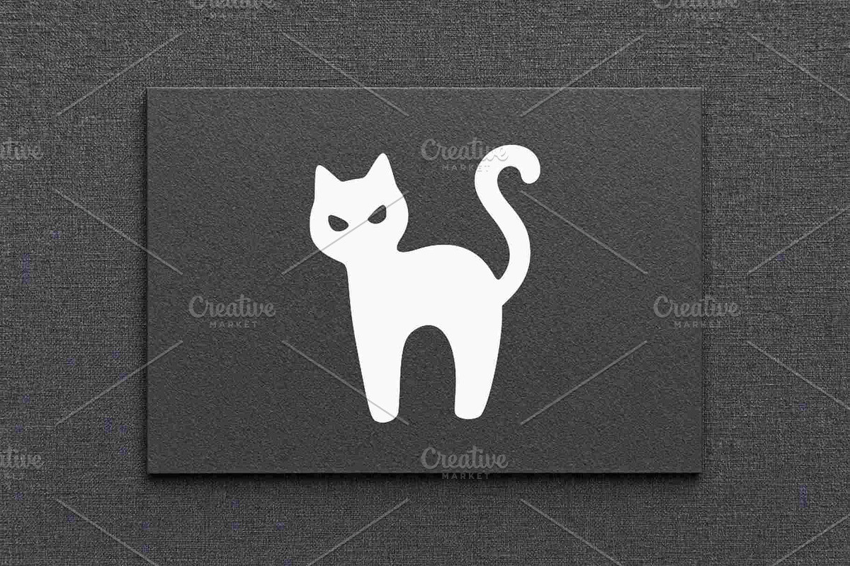 Wicked Cat Silhouette Vector, an Animal Illustration by Vectorium Studio (Photo 4 of 4)