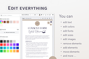 Eyelash Extension Forms Bundle, a Templates & Theme by MondaySpark (Thumbnail 9 of 10)