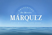 Marquez Vintage, a Serif Font by DonMarciano (Thumbnail 1 of 5)