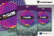 Future Sound A4 Flyer Template, a Flyer Template by Ravi Rajcoomar (Thumbnail 1 of 3)