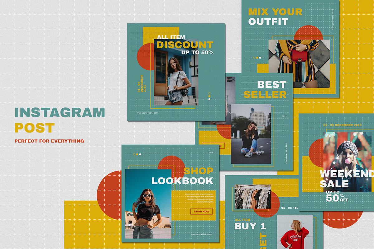 Hype - Instagram Pack, a Social Media Template by uyo66 (Photo 2 of 7)