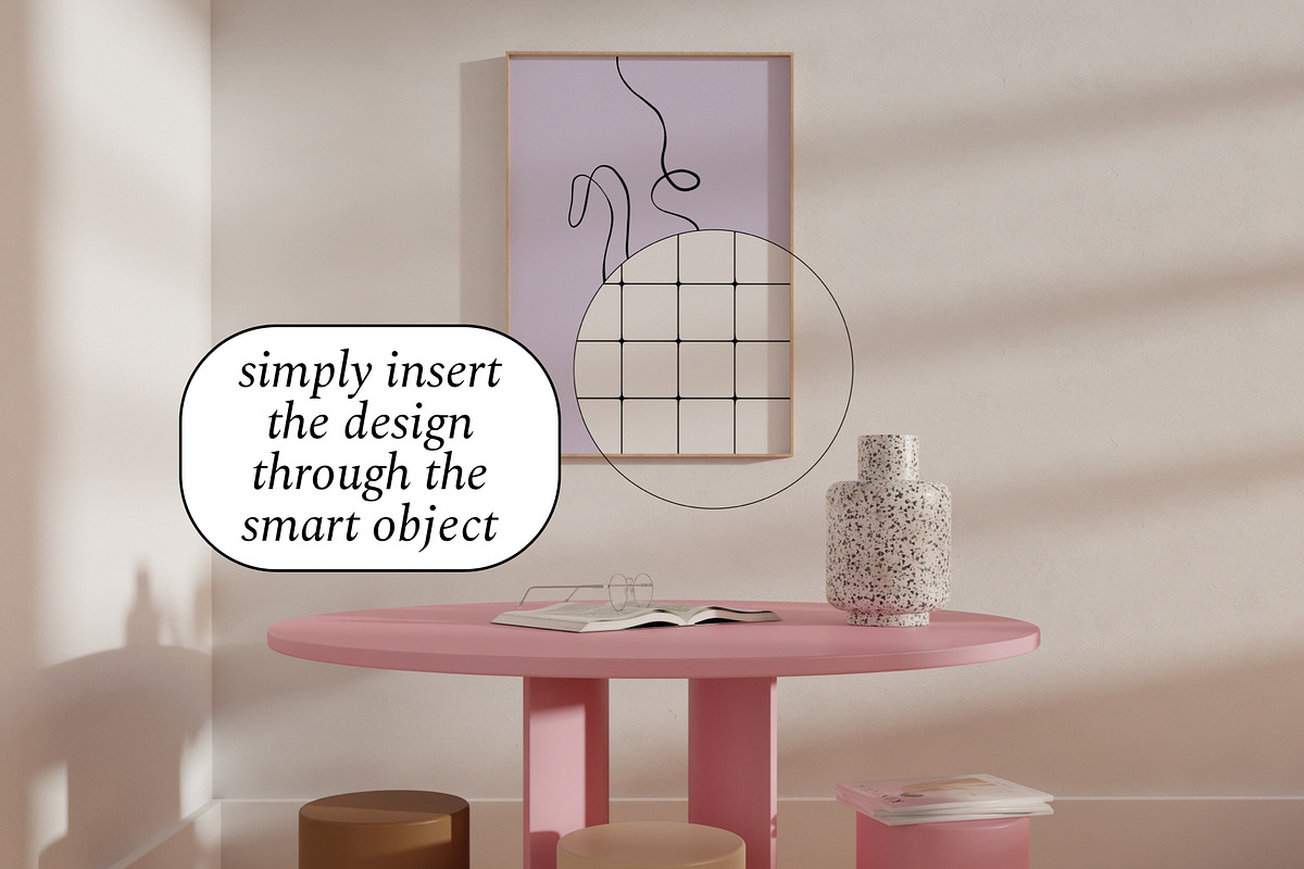 Modern Frame Mockup Bundle CECIL, a Print Template by Bonumo (Photo 8 of 11)