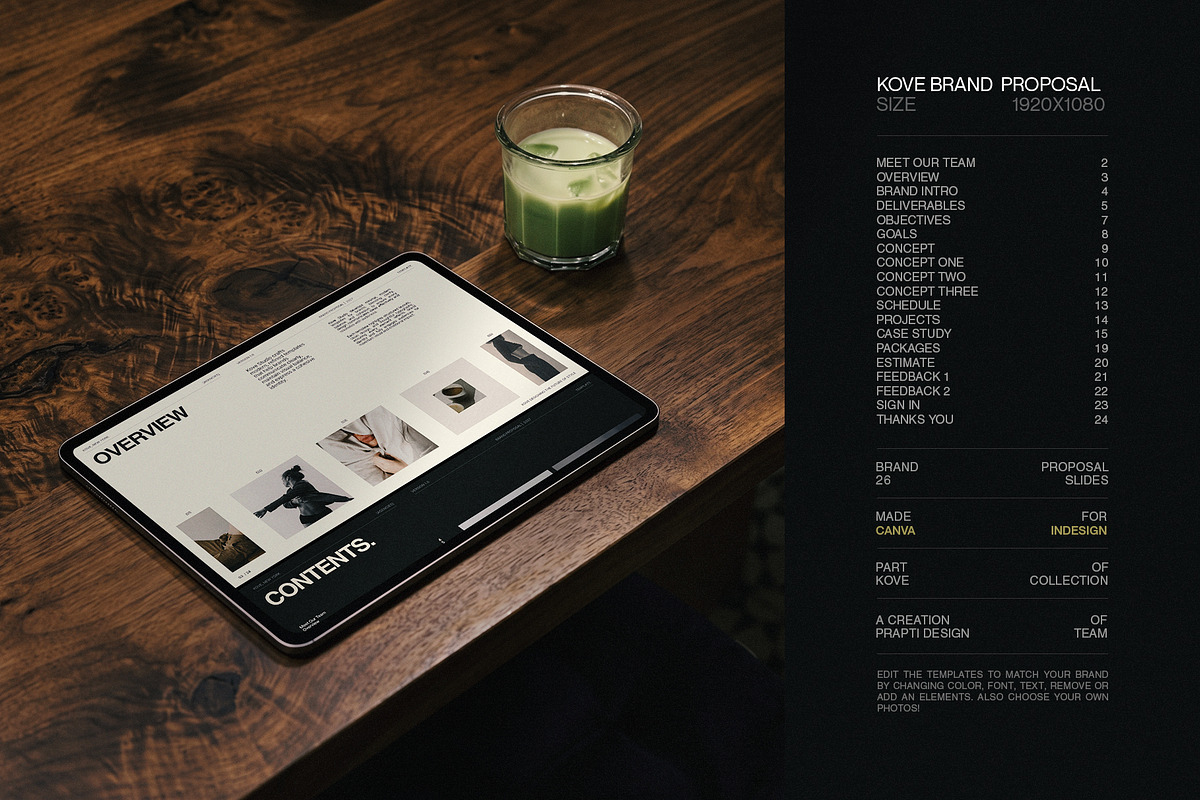 KOVE | Business Proposal Template, a Presentation Template by Prapti Design (Photo 2 of 10)