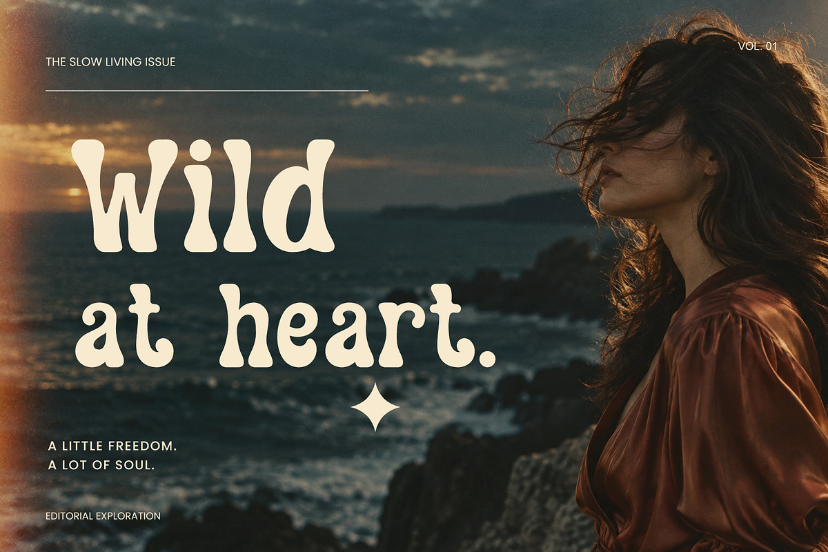 Boovela || Retro Groovy Display Font, a Serif Font by Ermedia Studio (Photo 4 of 10)