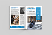 Newsletter Template, a Magazine Template by xtratimebd (Thumbnail 5 of 8)