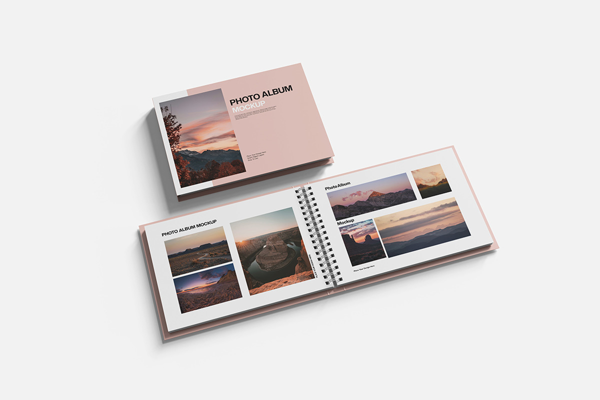 Photo Album Mockup, a Product Mockup by MrLetters (Photo 2 of 5)