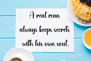 Rustic | Script Font, a Handwritten Font by Scratchones (Thumbnail 5 of 8)