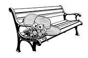 Vintage Park Bench Vector Bundle, an Illustration by jahid234 (Thumbnail 35 of 49)
