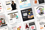 30 Seasonal Static Ad Templates Meta, a Social Media Template by DigiPax (Thumbnail 3 of 10)