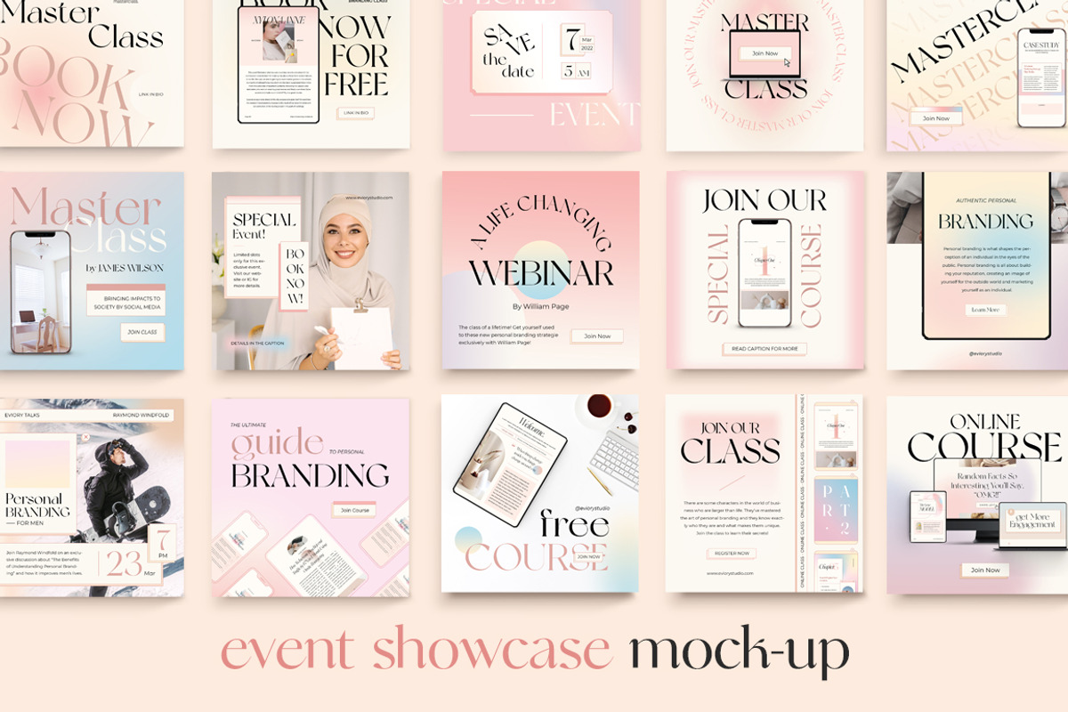 Product Mockup Instagram CANVA PS, a Social Media Template by Eviory (Photo 5 of 14)