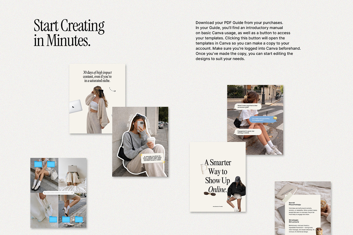 2026 Neutral Instagram Templates, a Social Media Template by Wildnun Studio (Photo 7 of 9)