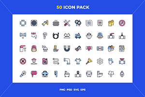 50 Plumber icons, an Icon by Wencory