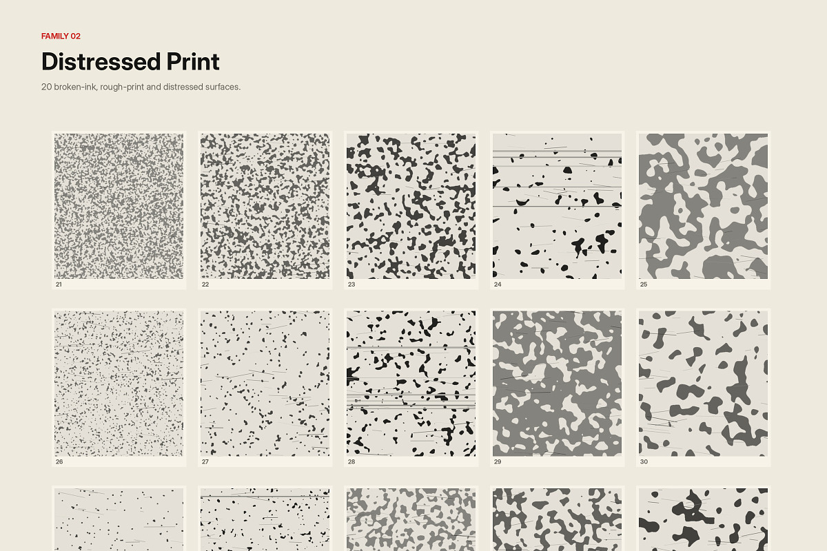 80 Raw Print Grunge Texture Overlays, a Texture Graphic by Designs24hr (Photo 4 of 15)