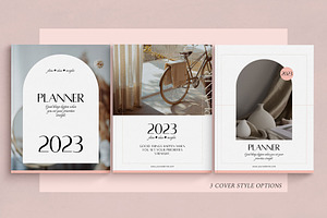 2023 Canva Planner & Calendar Kit V3