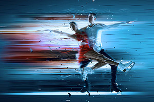 Run Motion Effect Photoshop Action