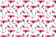 Watercolor Pink Floral Cards, a Card Template by Sunset&Sea Design (Thumbnail 2 of 2)