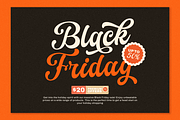 Eudia Elegant Display Script, a Script Font by Portocraft (Thumbnail 2 of 10)