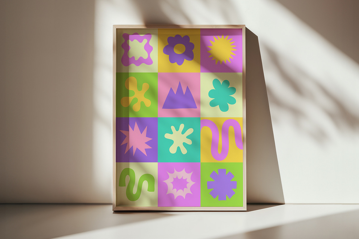 ORGANIC SHAPES VECTOR DESIGN, an Object Graphic by craftlove (Photo 5 of 8)