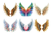 Heaven Angel Wings  Clipart, an Illustration by Daily.Designs (Thumbnail 5 of 5)