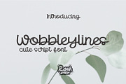Wobbleylines, a Font by Rashdrawn (Thumbnail 1 of 5)