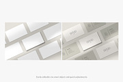 Minimalist Business Card Mockup Set, a Product Mockup by Yuli Studio (Thumbnail 3 of 6)