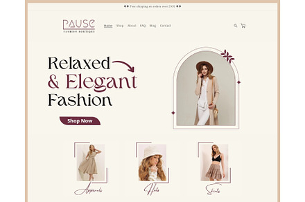 Aesthetic Fashion Shopify Theme