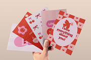 Valentine`s Greeting Cards, an Object Graphic by Creative Gallery (Thumbnail 5 of 7)