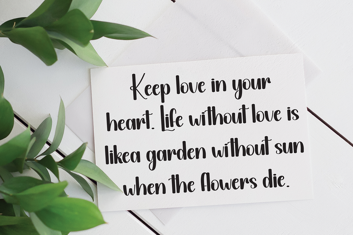 Brother | Script Font, a Handwritten Font by Scratchones (Photo 5 of 9)