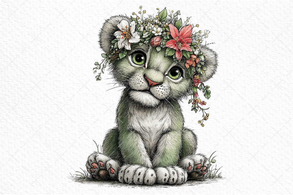 Spring Baby Animals Clipart Png, an Illustration by Craft Nest (Photo 11 of 11)