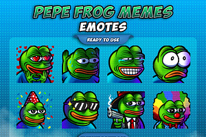 Pepe The Frog Twitch Emotes