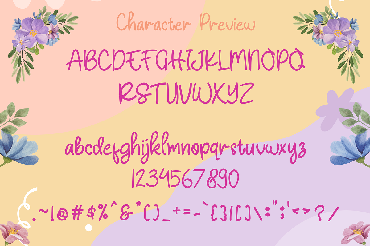 Quinnalike Handwritten Font, a Handwritten Font by Gookkis Studio (Photo 4 of 5)