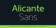Alicante Sans