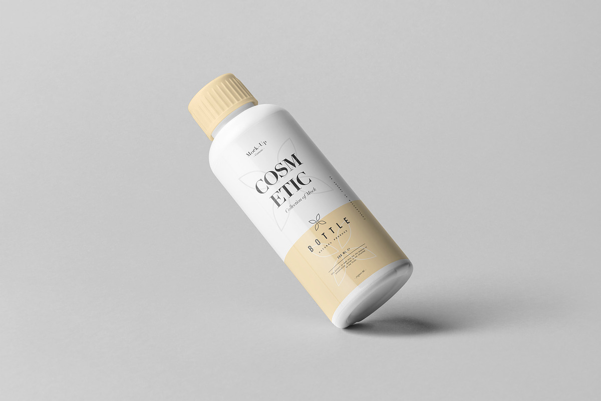 Cosmetic Bottle Mock-up 2, a Packaging Mockup by Yogurt86 (Photo 11 of 14)