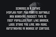 Scranoz - Artdeco Font, a Blackletter Font by Iqsiart Studio (Thumbnail 2 of 6)