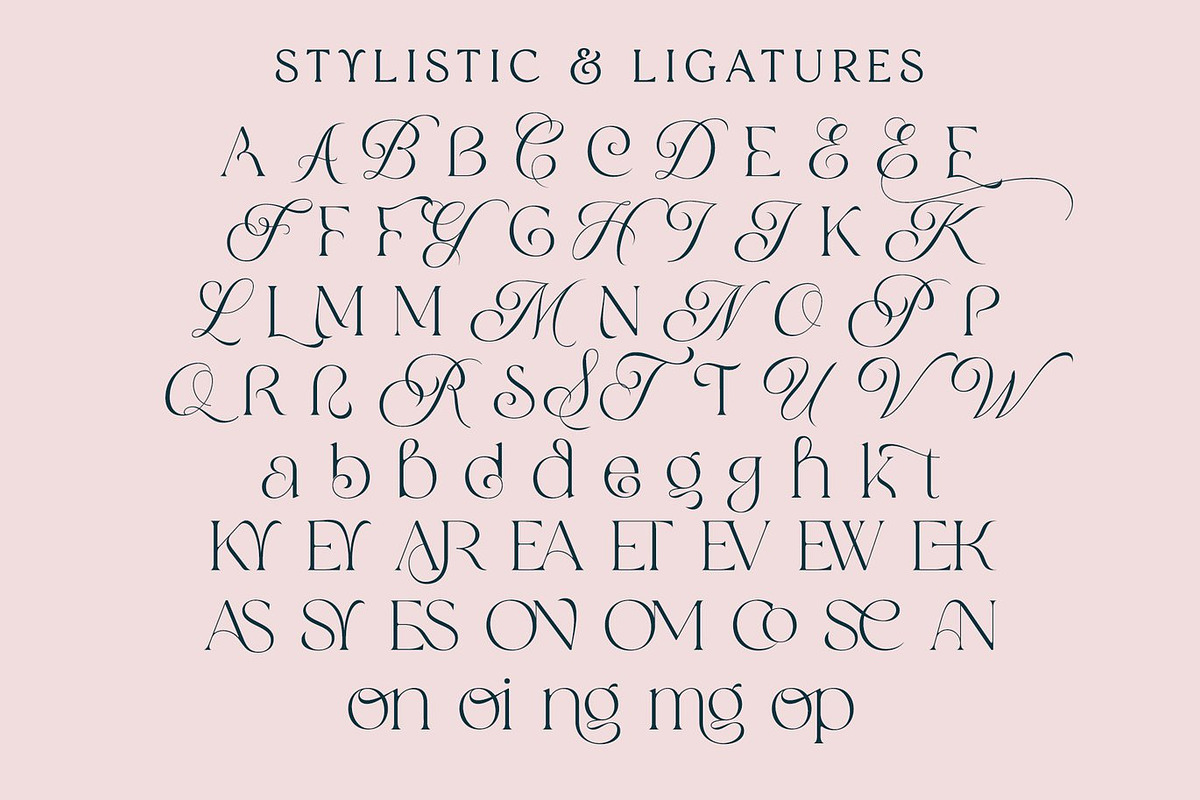 Magurety - Stylish Serif Font, a Serif Font by Luna Shop (Photo 5 of 8)