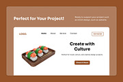 Japanese Zen Culture 3D Icons, a Work Illustration by twinstd (Thumbnail 5 of 6)