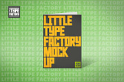 A5 Greetings Card Bi-fold Mock Up, a Print Template by Little Type Factory (Thumbnail 1 of 8)