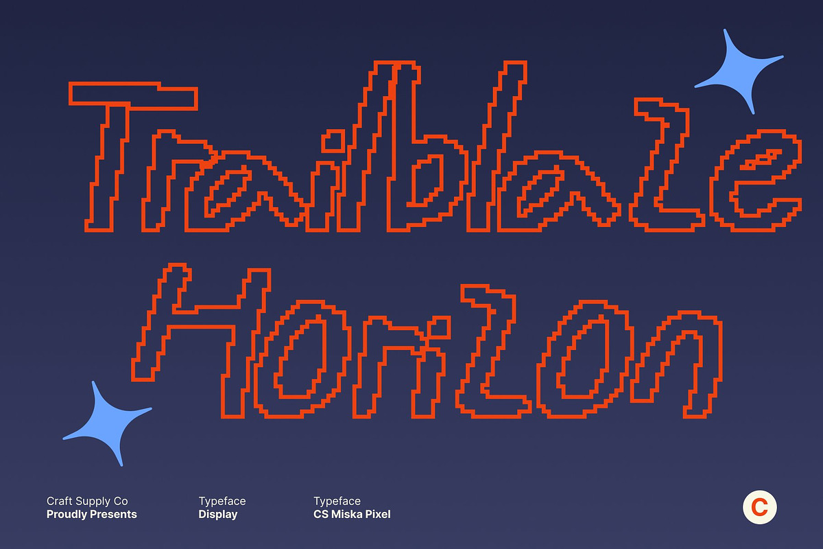 CS Miska Pixel, a Handwritten Font by Craft Supply Co. (Photo 7 of 8)