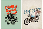 6 vintage motorcycle posters, a Graphic by Liviu (Thumbnail 2 of 4)