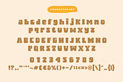 Fat Kat a Bold Retro Wavy font, a Font by HansCo Studio (Thumbnail 8 of 10)