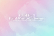 12 Pastel Watercolor Textures, a Texture Graphic by NOMO DESIGN (Thumbnail 2 of 13)