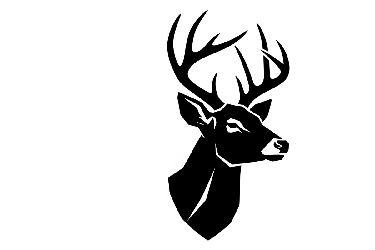 deer head wall mount silhouette, an Illustration by Amazin_art (Photo 15 of 51)