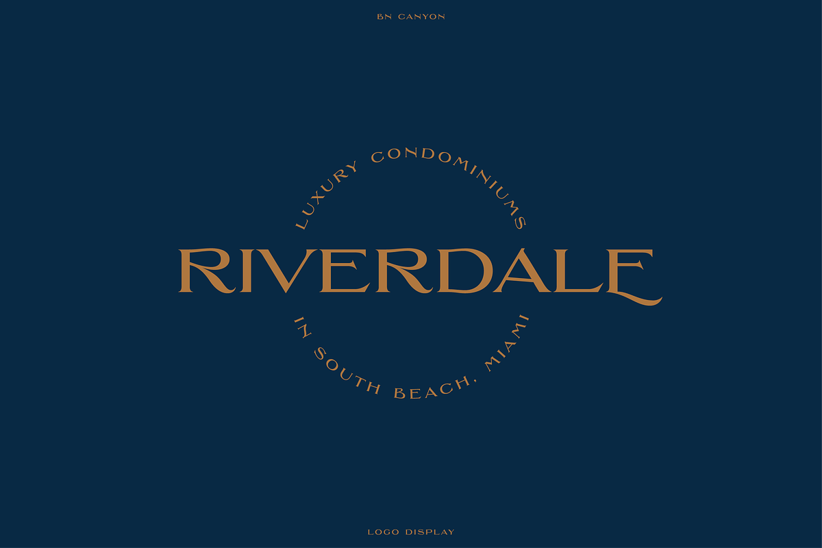 Canyon - An Elegant Serif Typeface, a Sans Serif Font by Bnick (Photo 5 of 9)