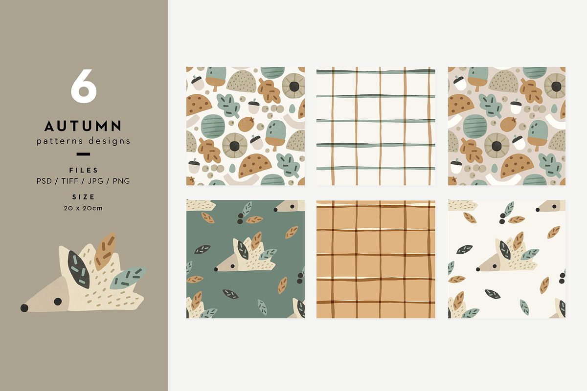 Autumn, a Pattern Graphic by Muriel Petitpattern (Photo 2 of 6)