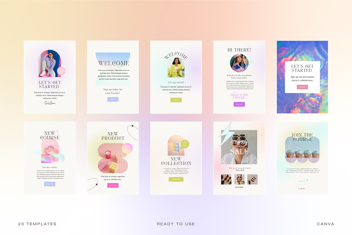 The Email Newsletter Canva Template, an Email Template by Cuoco (Photo 11 of 12)
