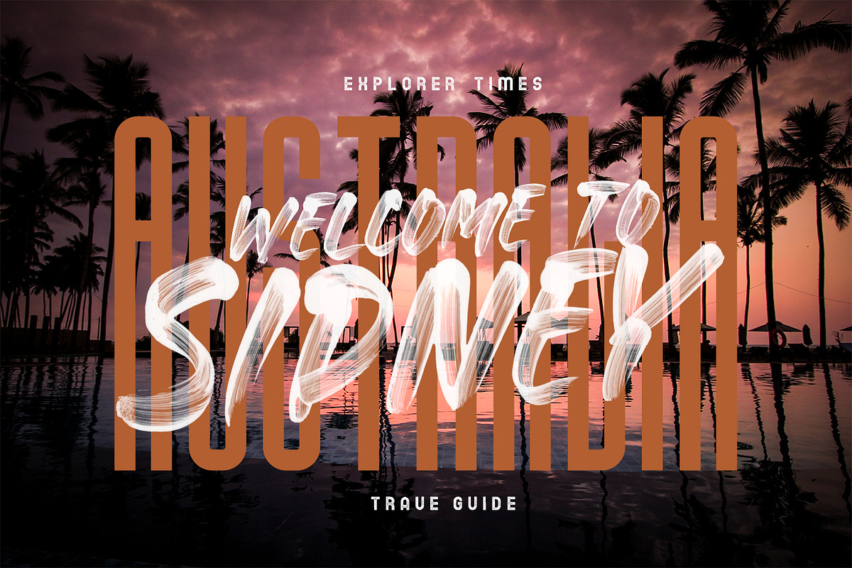 Aversa SVG Font + 27 Brushes preview 6